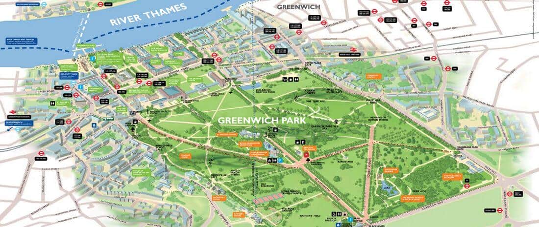 Greenwich-Park-Map