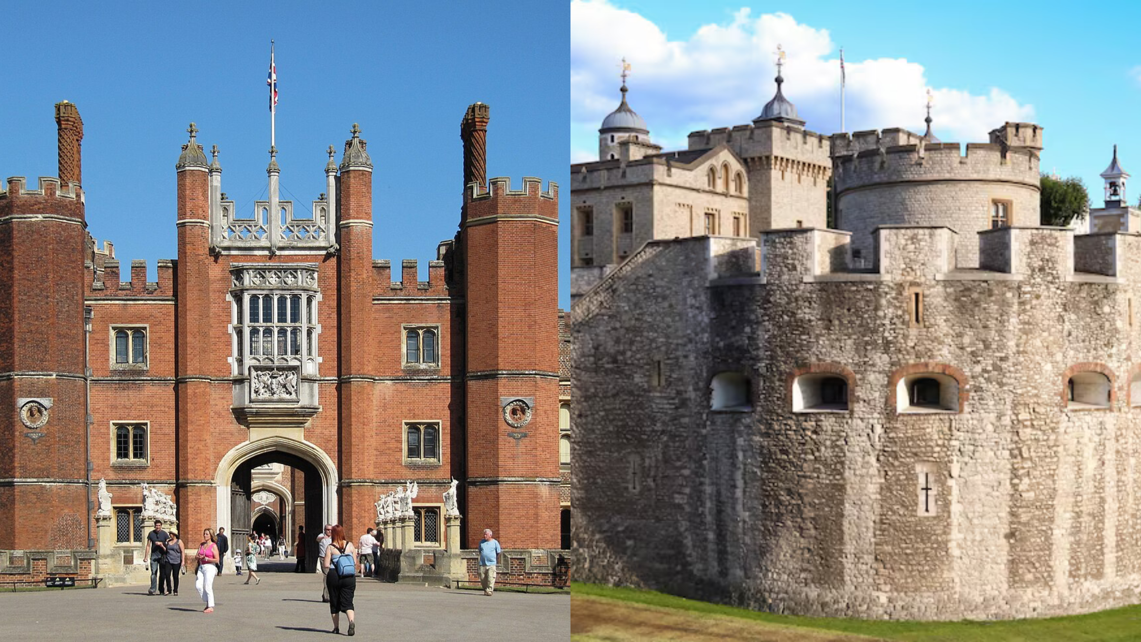 Hampton Court or Windsor